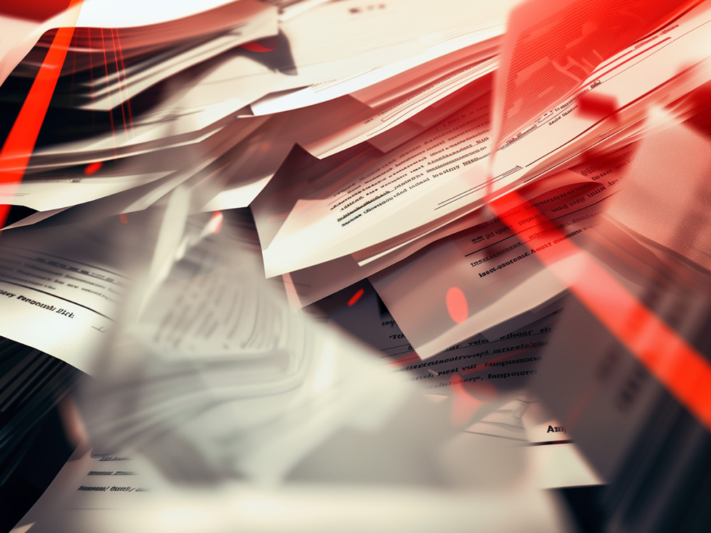 Outdated document management processes Outdated document management processes